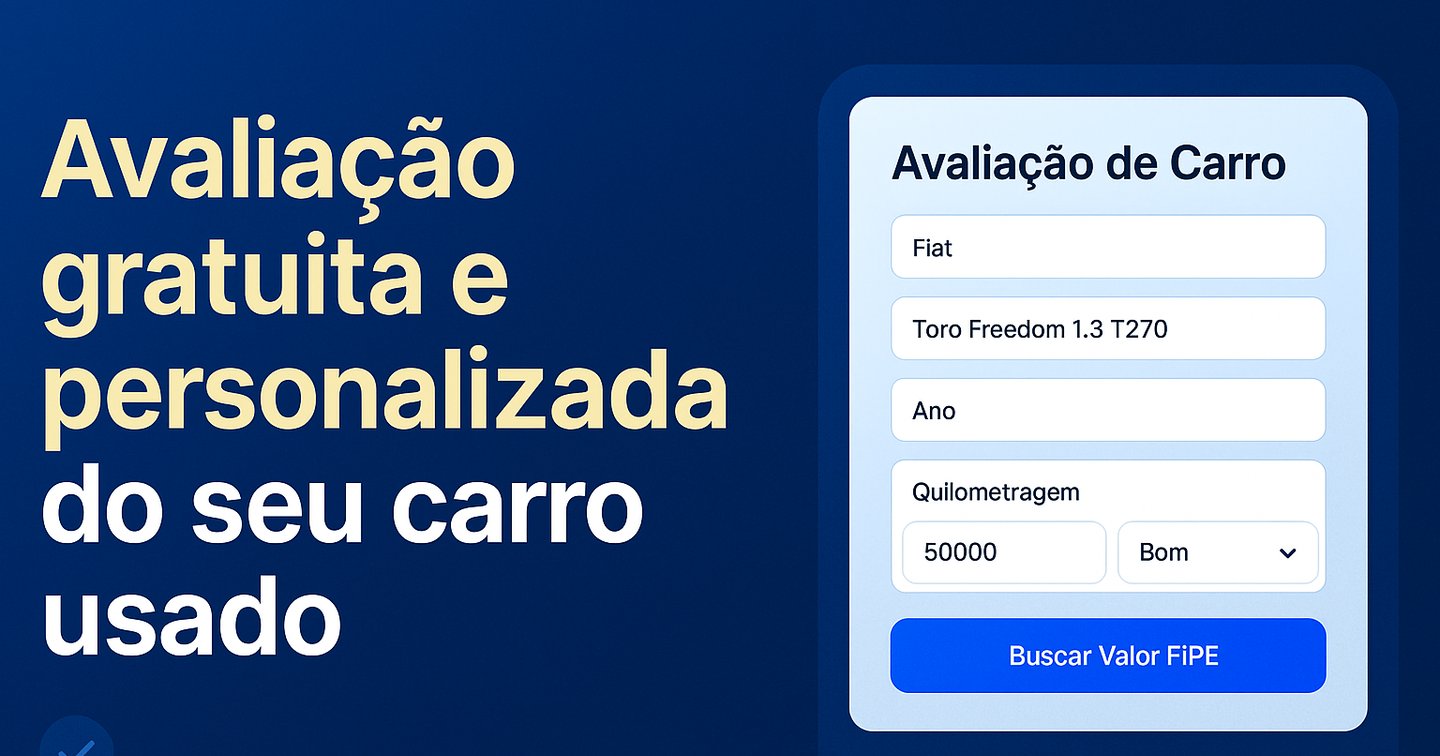 Calculadora de Avaliação de Carro Usado – Grátis e Online | Seu carro usado