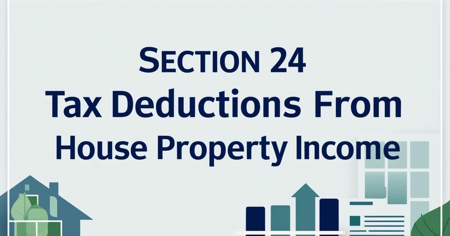Section 24 - Tax Deductions From House Property Income