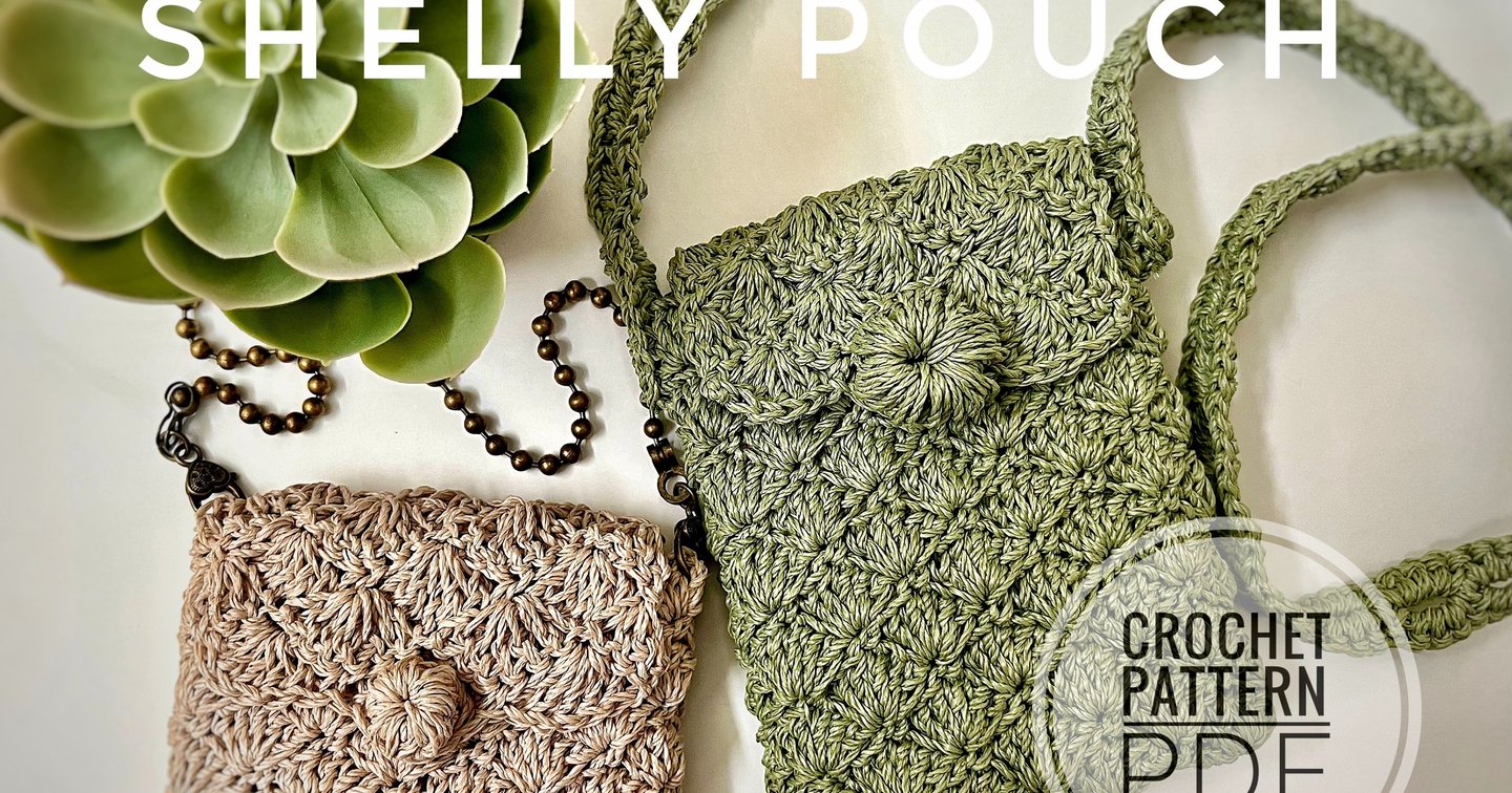 Shelly Pouch | Vivmade Crochet