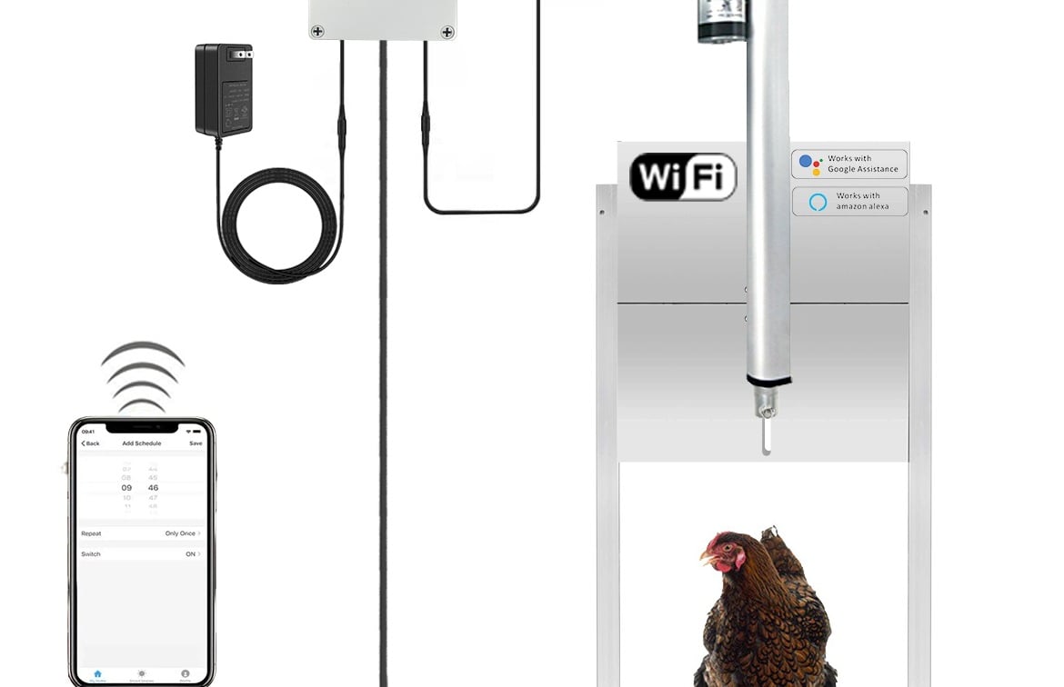video | JVR Automatic Chicken Door