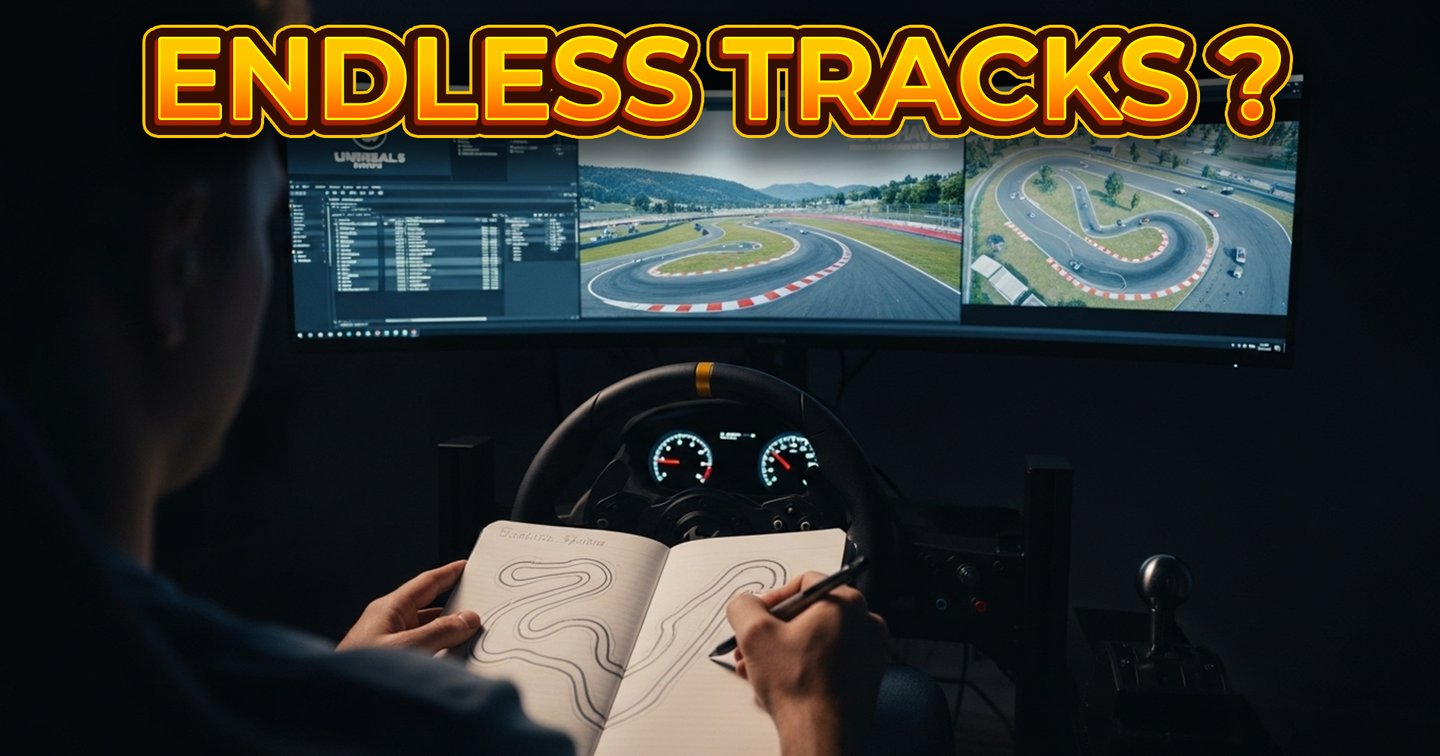 Devlog #2: Building Endless Tracks with Procedural Tools | World of Drift