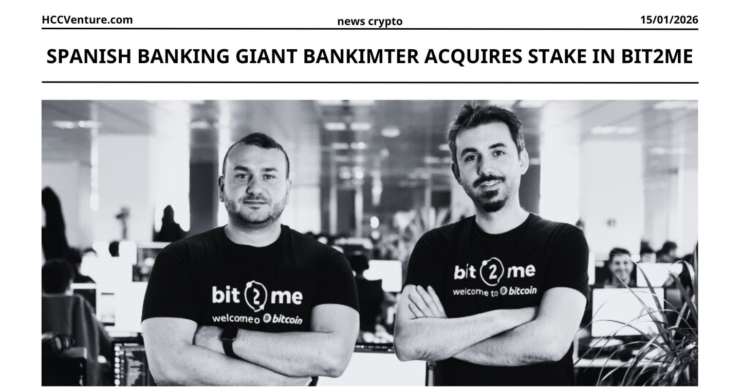 Spanish banking giant Bankimter acquires stake in Bit2Me | HOLD Coin  CVenture