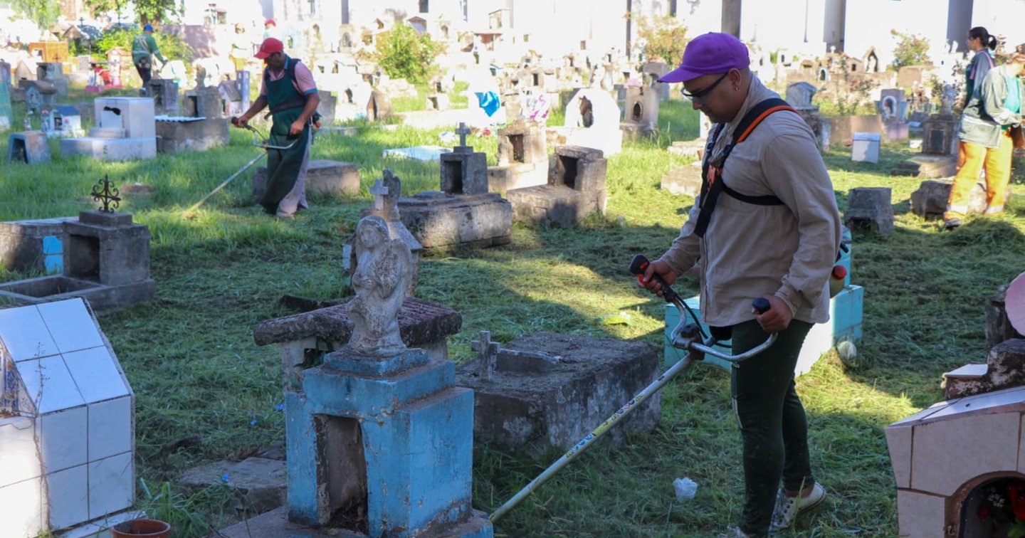 EL MUNICIPIO PONE EN CONDICIONES EL CEMENTERIO “SAN FRANCISCO SOLANO”