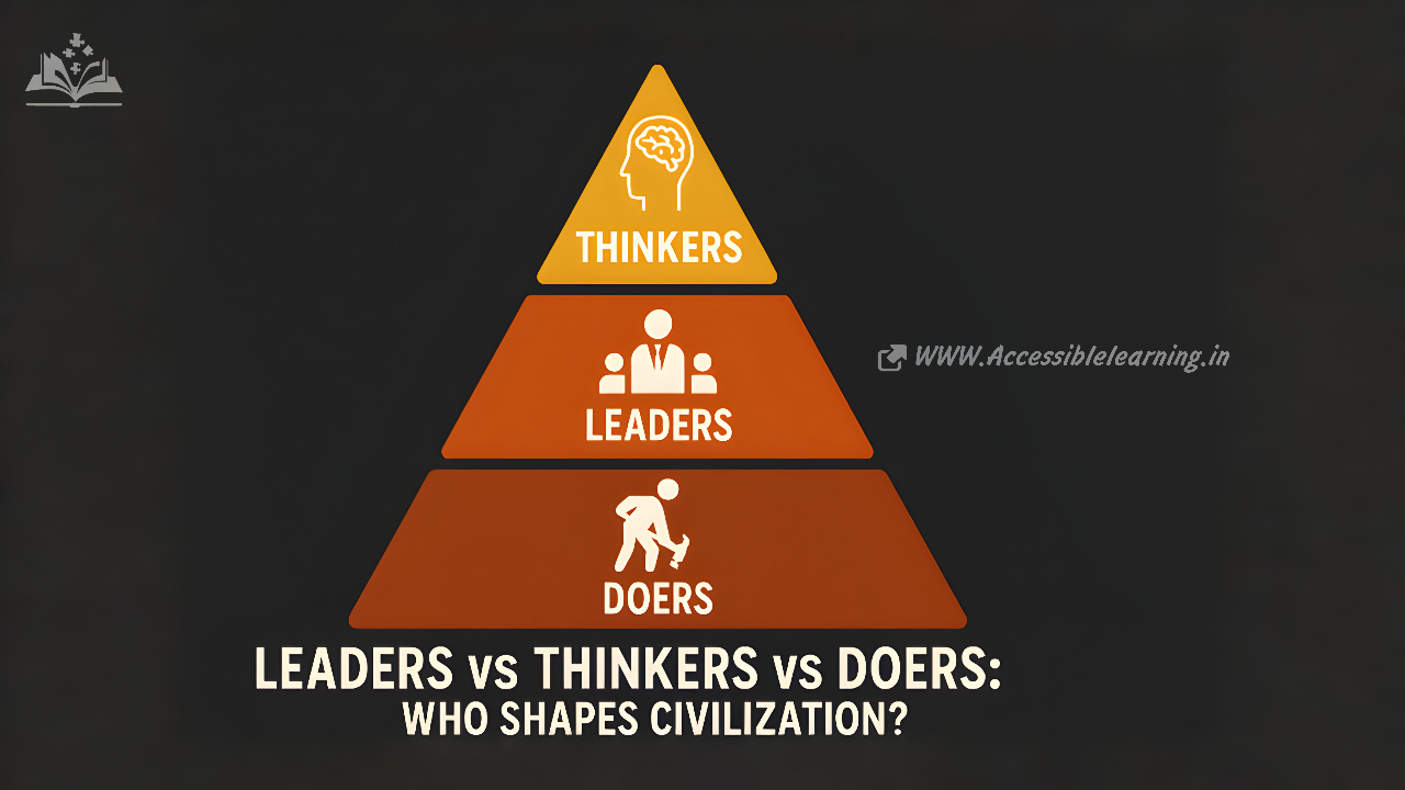 Leaders vs Thinkers vs Doers: The True Forces That Shape Civilization ...