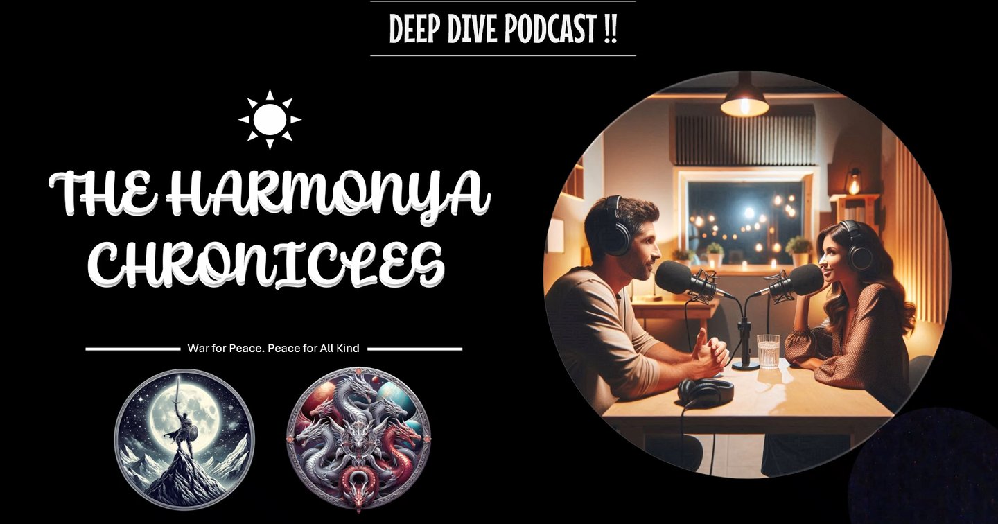 The Wait Is Over — The Harmonya Chronicles Podcast Is Finally Here!