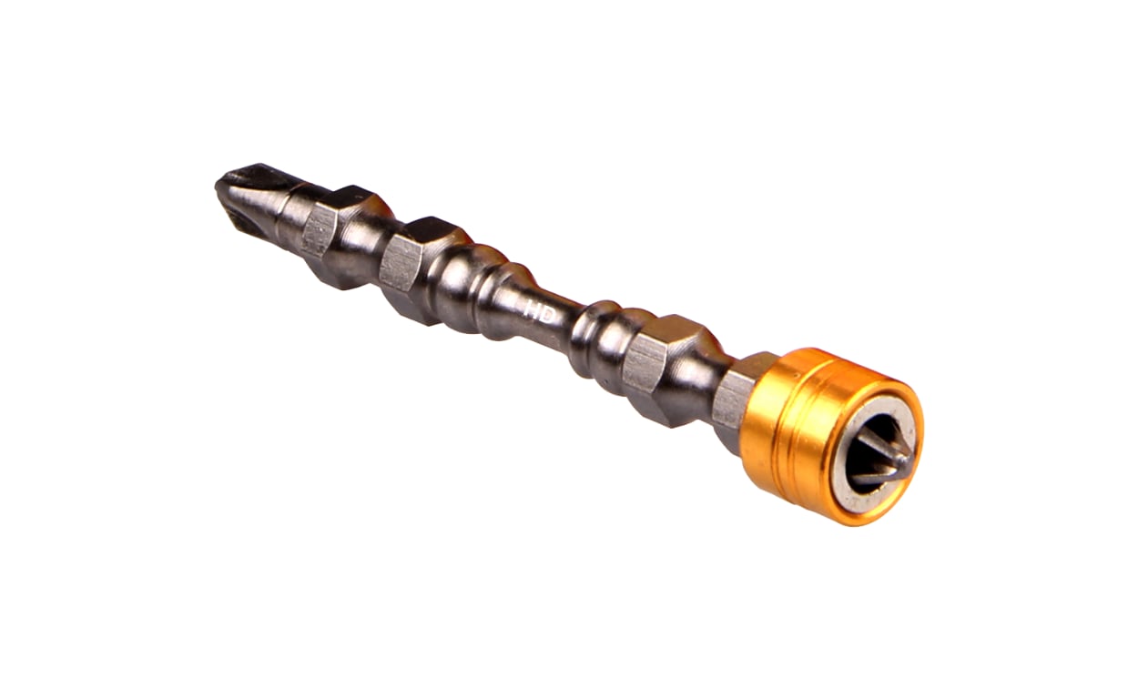 PMV PP 1Planar Magnetic φ14.2mm 2PIN Ponteira Magnética PH2 Dupla 65mm | HD Ferragens