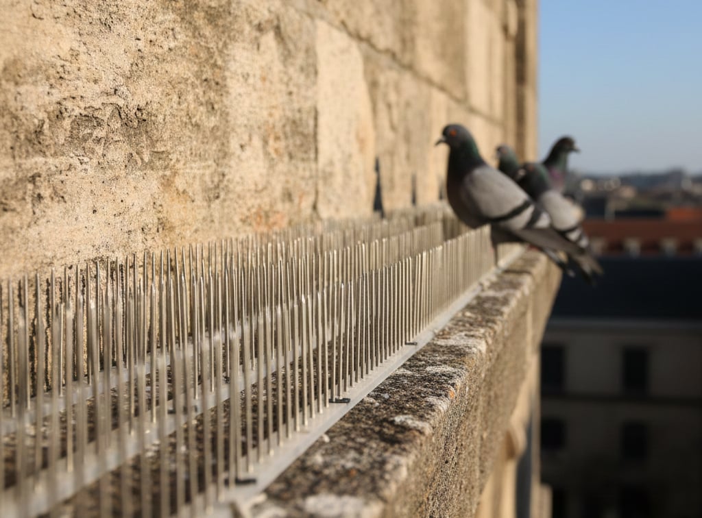 Bird Spikes For Pigeon Control
