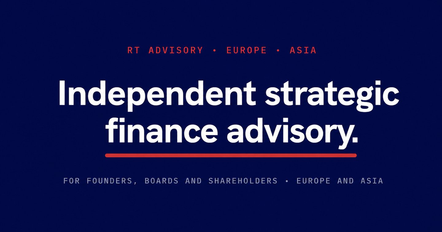 Strategic Finance for Tomorrow's Leaders | RT Advisory