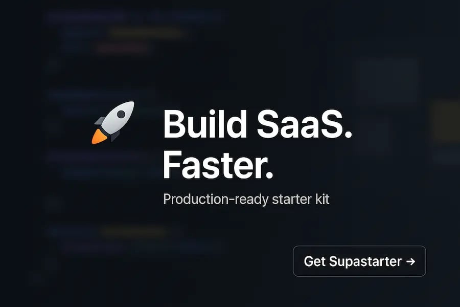 Supastarter Screenshot