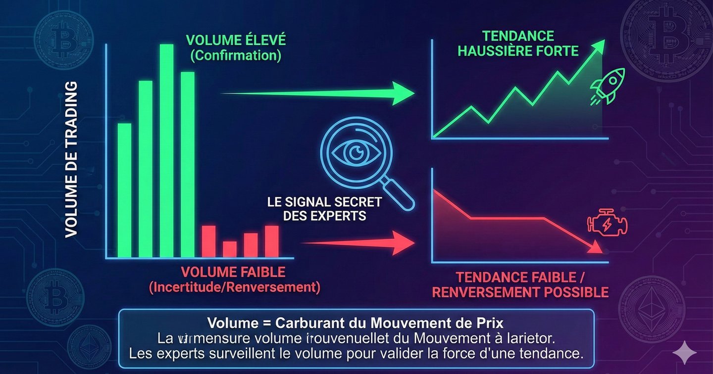 Le Volume de Trading – Le Signal Secret des Experts Crypto  (cryptomarche.fr) | Crypto monnaie marché