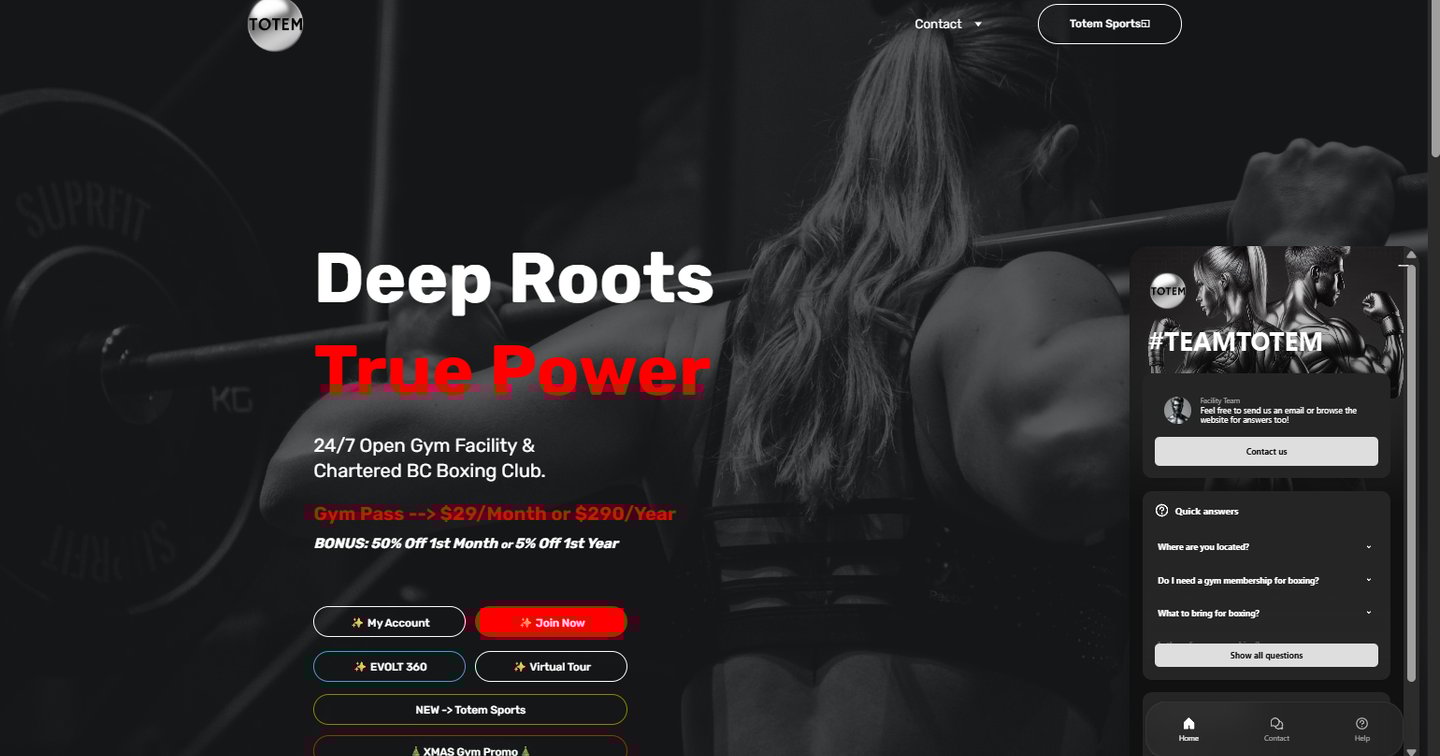 Totem Fitness Inc. logo