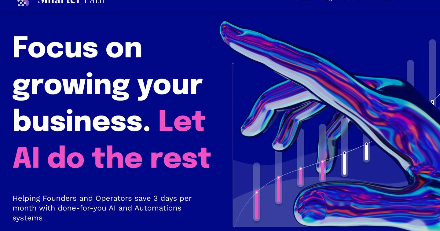 Custom AI Automations for Businesses | SmarterPath AI