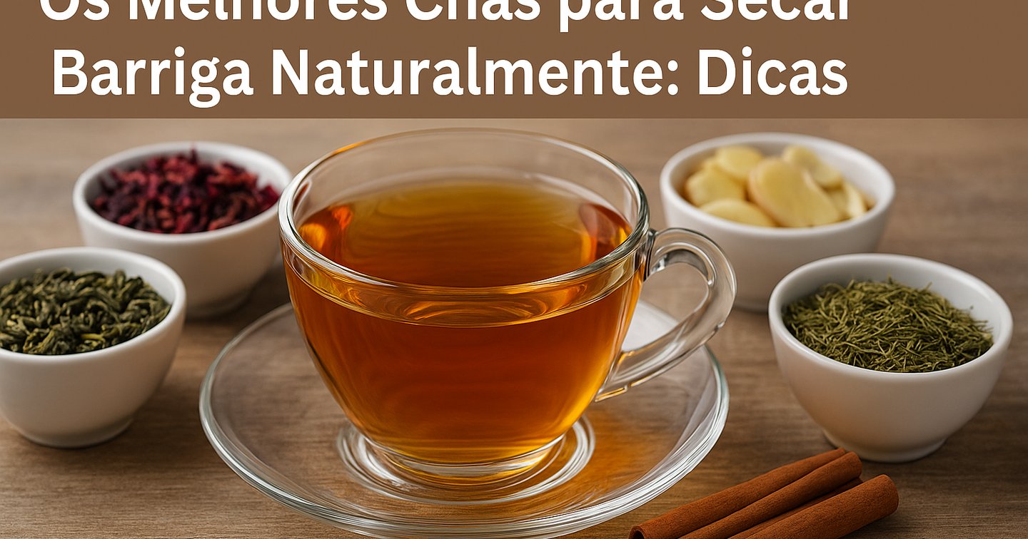 Chá 7 poderosos para eliminar gordura abdominal | Beleza Natural Viva