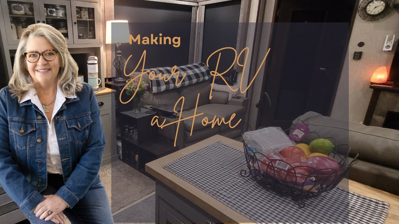 Turning Your Stationary RV Into Your Cozy Home | Make your RV your home.