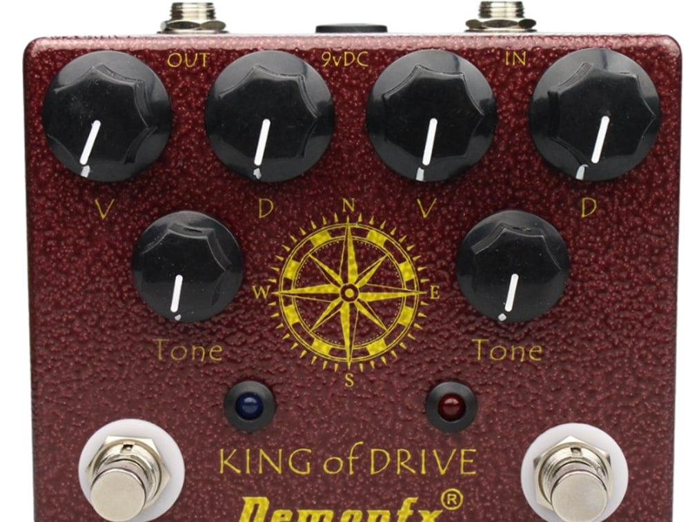 Demonfx king of drive 　king of toneクローン DemonFX King of Drive (Clone of the AnalogMan King of Tone) - Demo