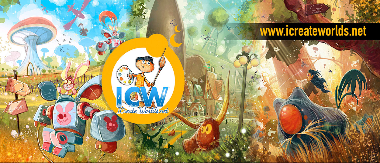 ICreateWorlds, hire a freelance Children´s book illustrator. | ICreateWorlds dot Net - Luis Peres Illustration - Illustrating Dreams since 1992