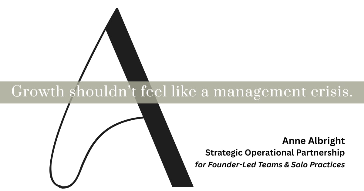 Growth shouldn't feel like a management crisis.