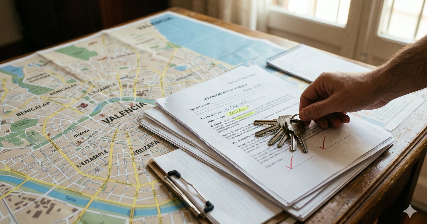 Bajan los alquileres en Valencia