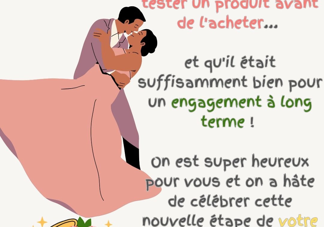 Carte de Félicitations pour Mariage avec Humour😀: Idées de Textes | Skills  Motion, image size:1080x756