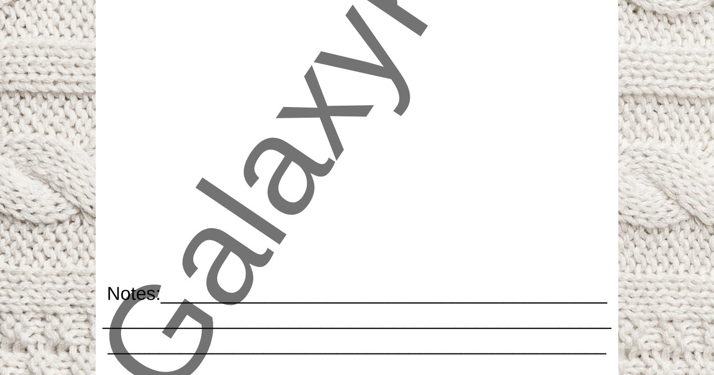 Keeping A Knitting Journal