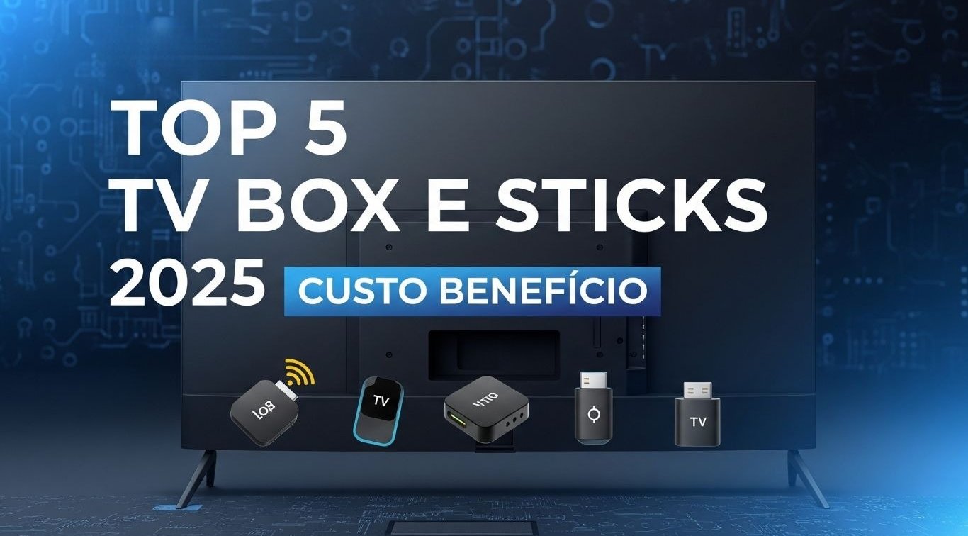 TOP 5 TV BOX E STICKS 2025 CUSTO BENEFÍCIO | Curta Digital
