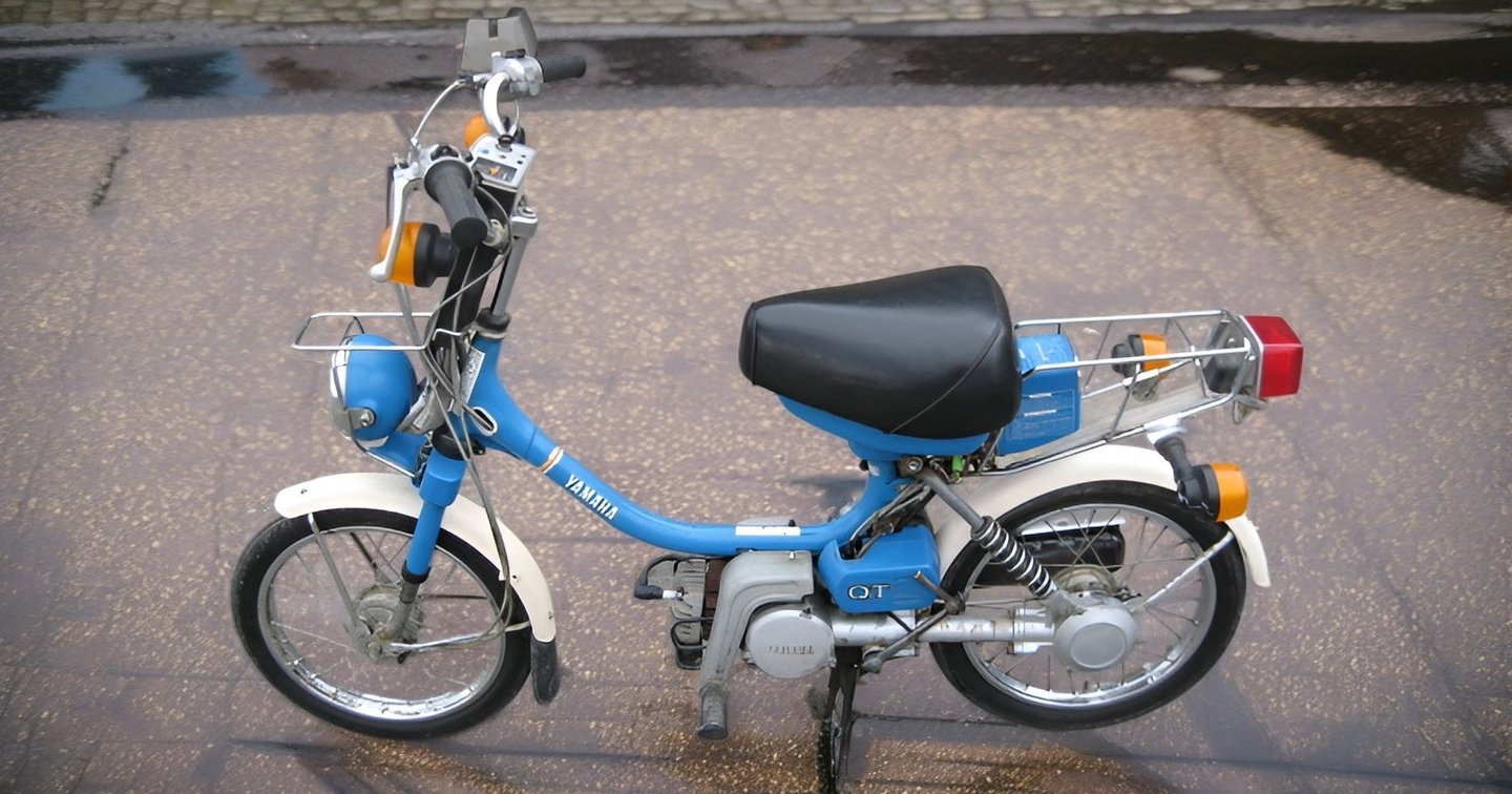 The Yamaha QT50 Shaft Drive Moped: Yamahopper | Mopeds.com