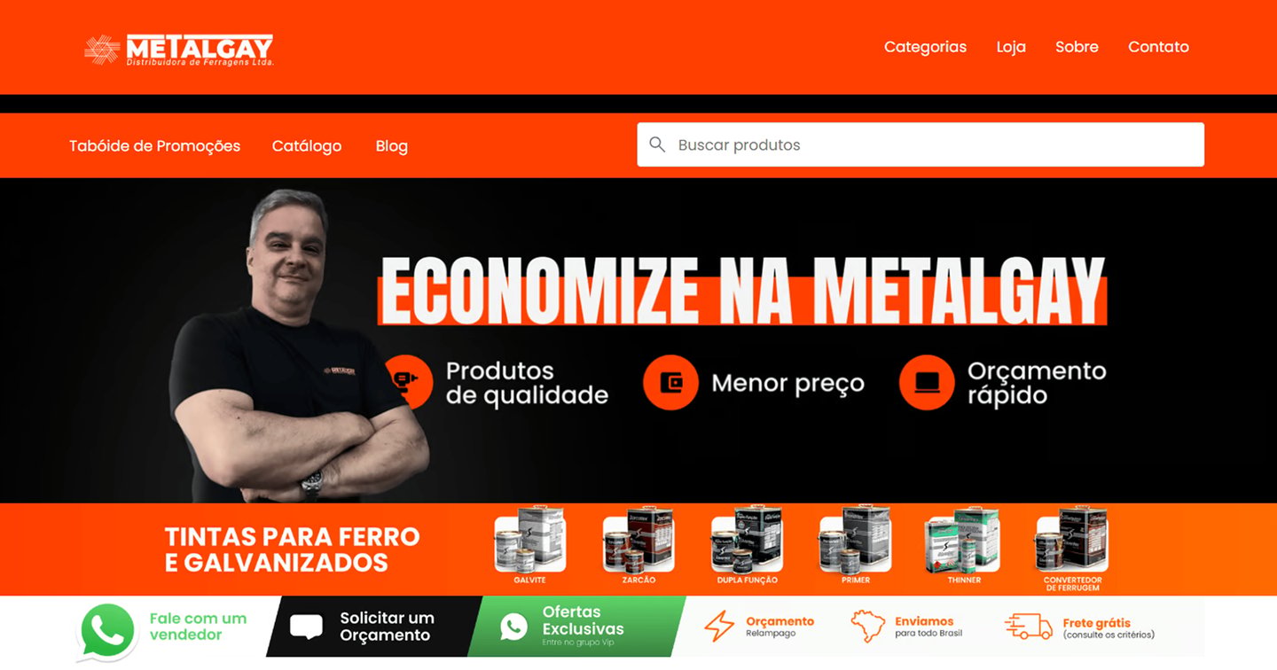 Metalgay Distribuidora de Ferragens Ltda