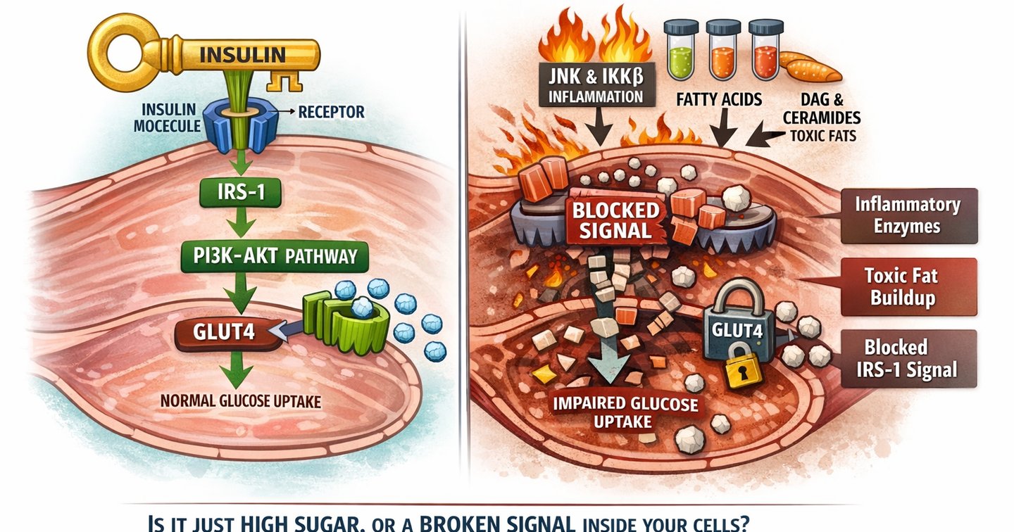 vitamin d and l carnitine Muscle Insulin Resistance: The Hidden Signaling Failure Behind Metabolic  Disease