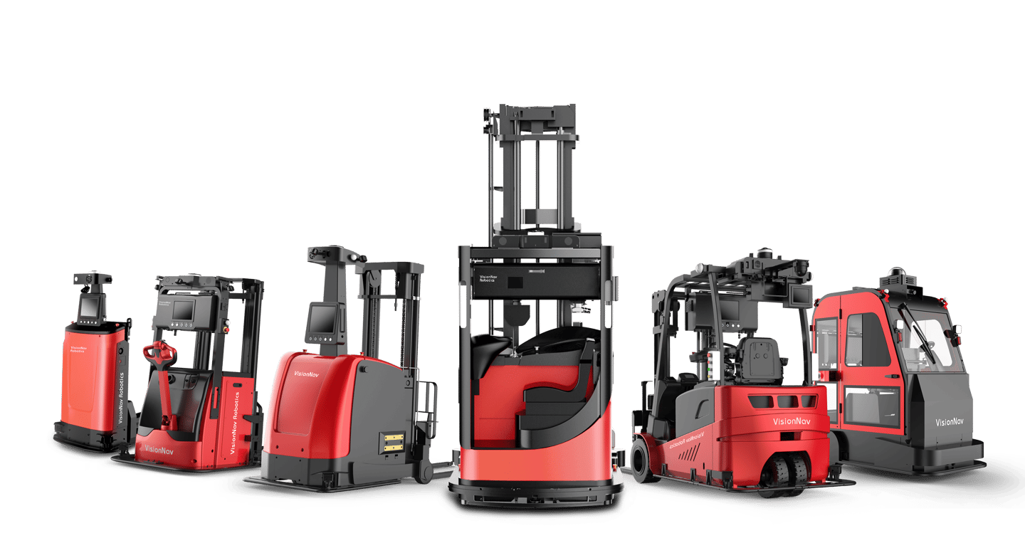 VisionNav Robotics autonomous forklift