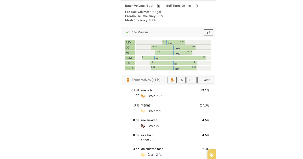 Brew Father Recipe Creation