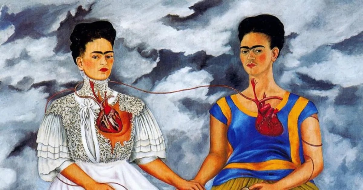 As Duas Fridas (1939) por Frida Kahlo