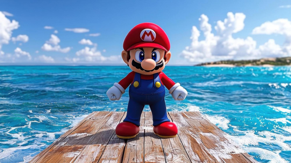 Super Mario Part en Vacances