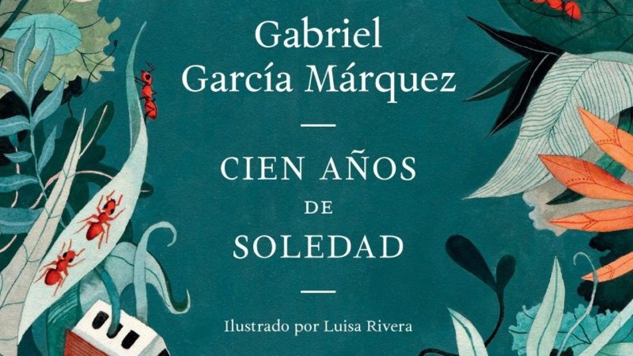 Parte de portada de Cien Años de Soledad