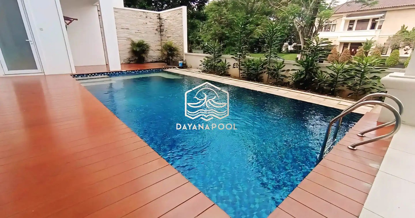 Kolam Renang Desain Mewah dan elegan buatan dayanapool bandung