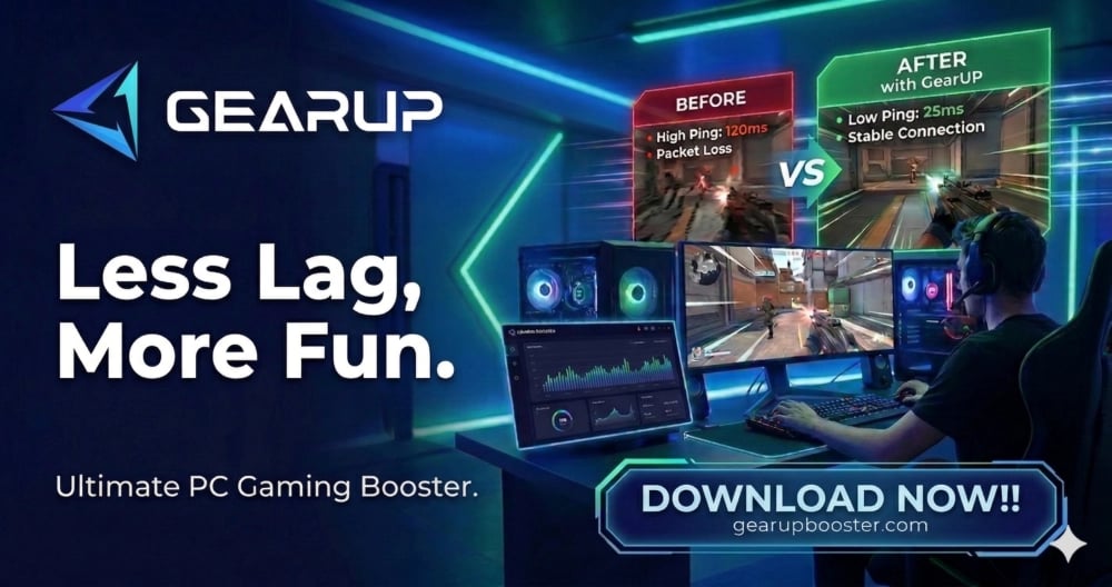 GearUP Game Booster - Download Now!