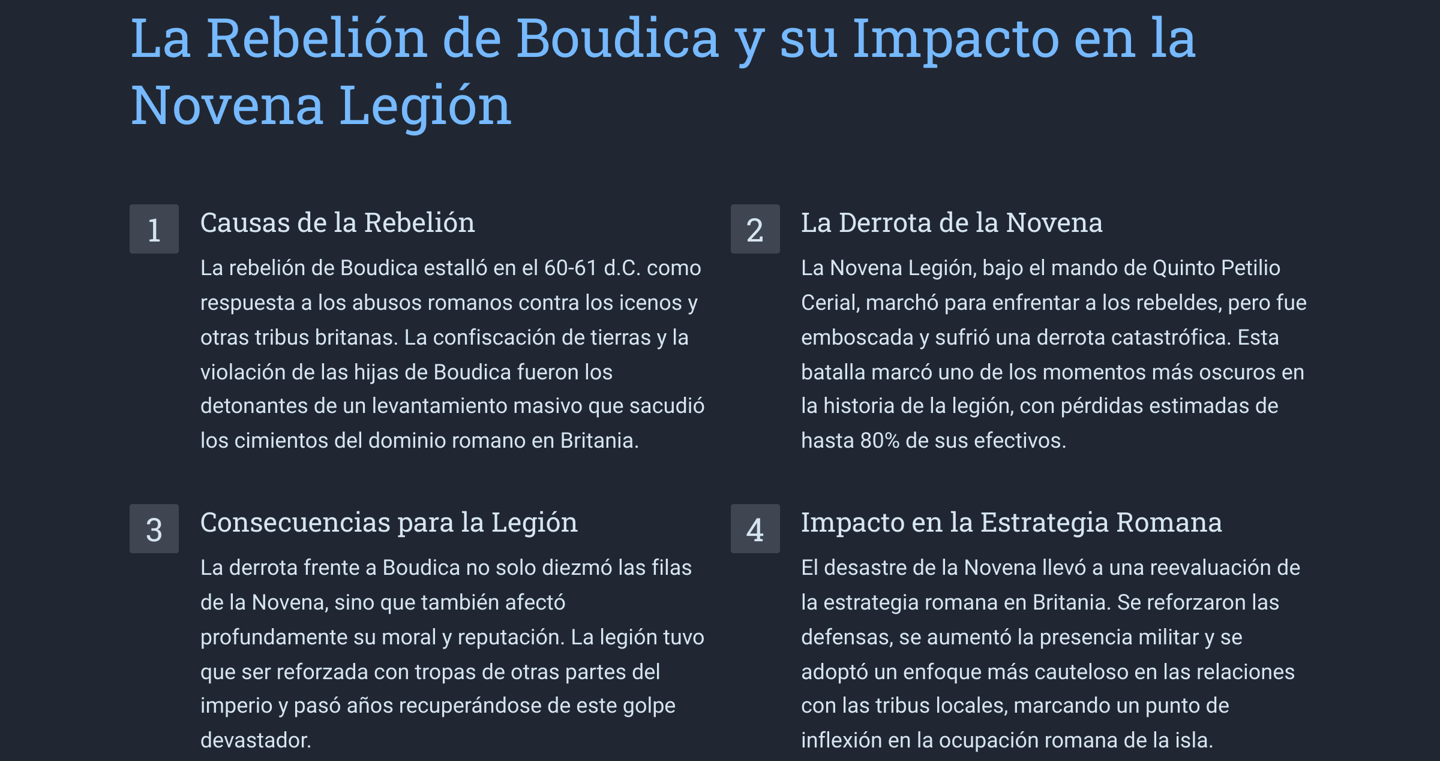 novena legion