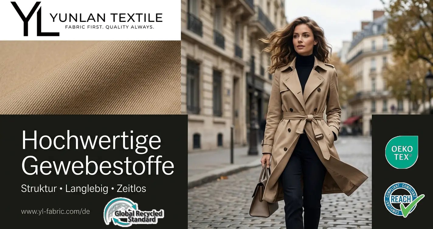 Trenchcoat aus strapazierfähigem Gewebe