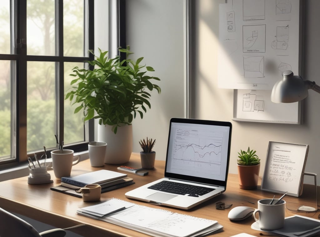 multicolored marketing freestanding letter