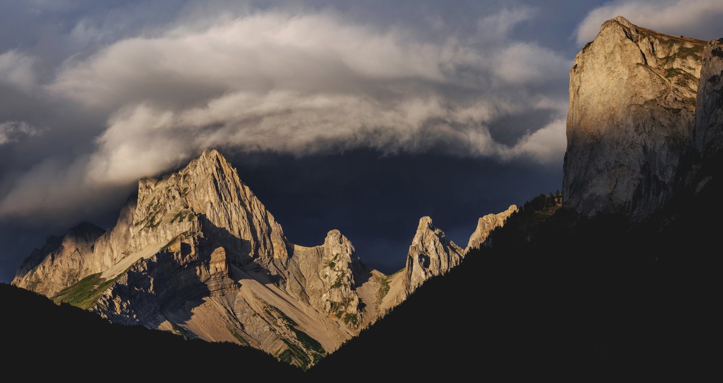 Grand Chamousset et tête de Vachère
