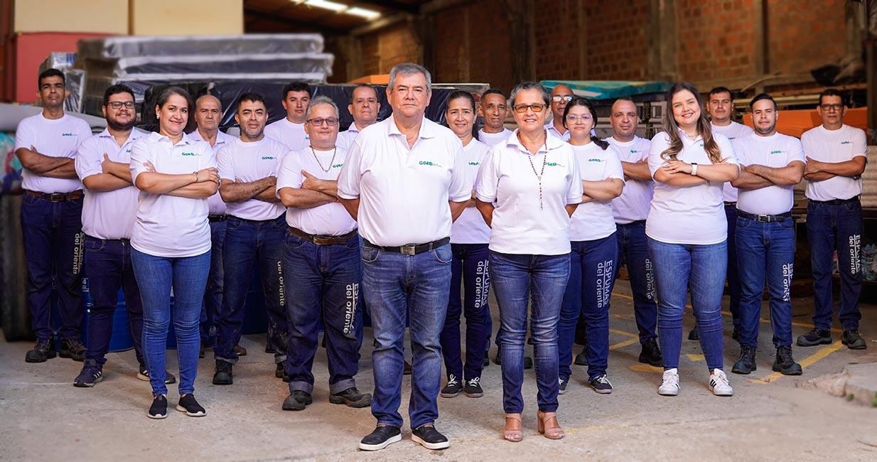 equipo de trabajo colchones gold