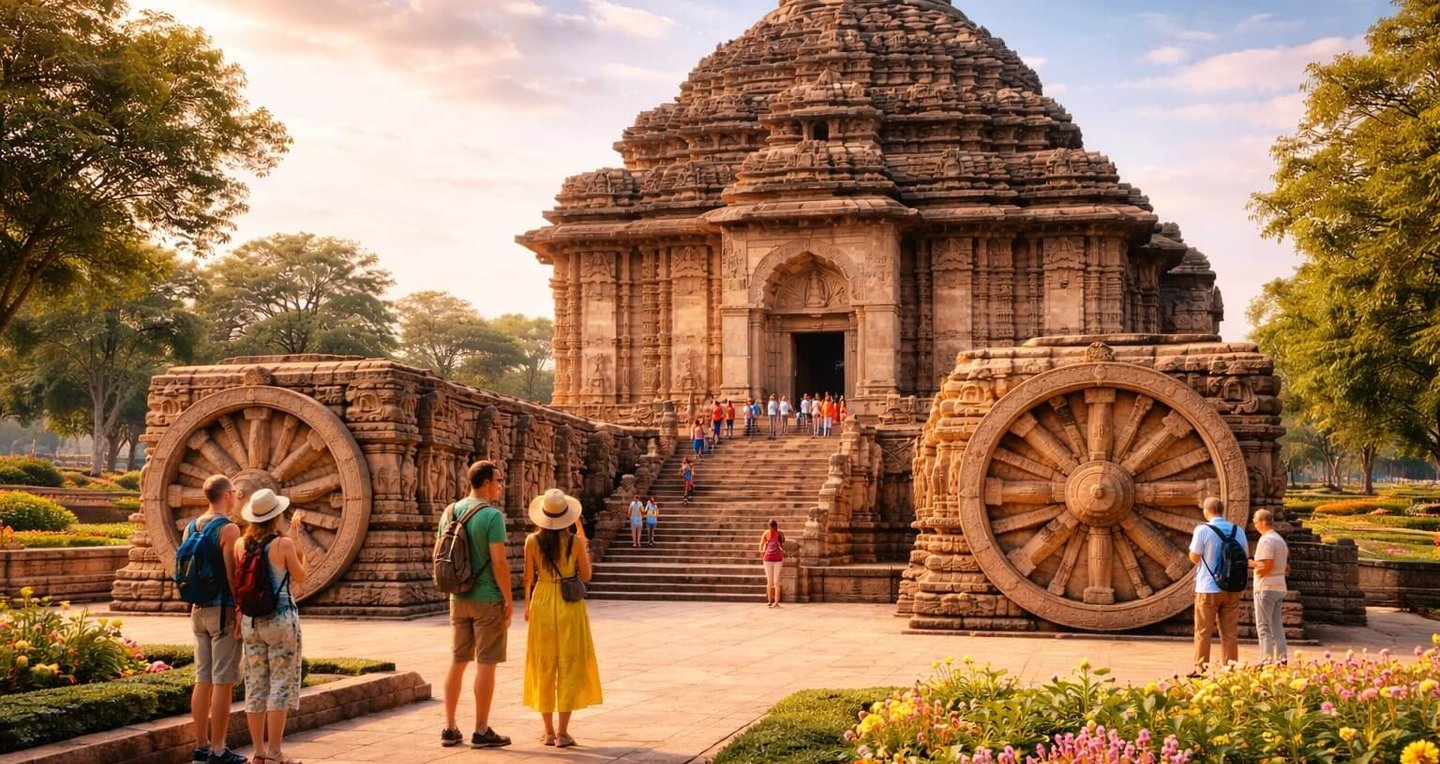 Konark Sun temple in Odisha