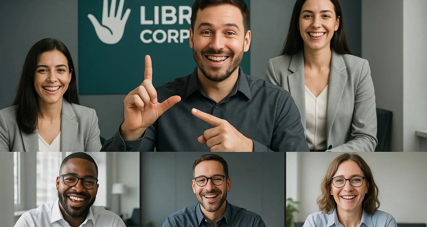 Aula de Libras Online para empresas