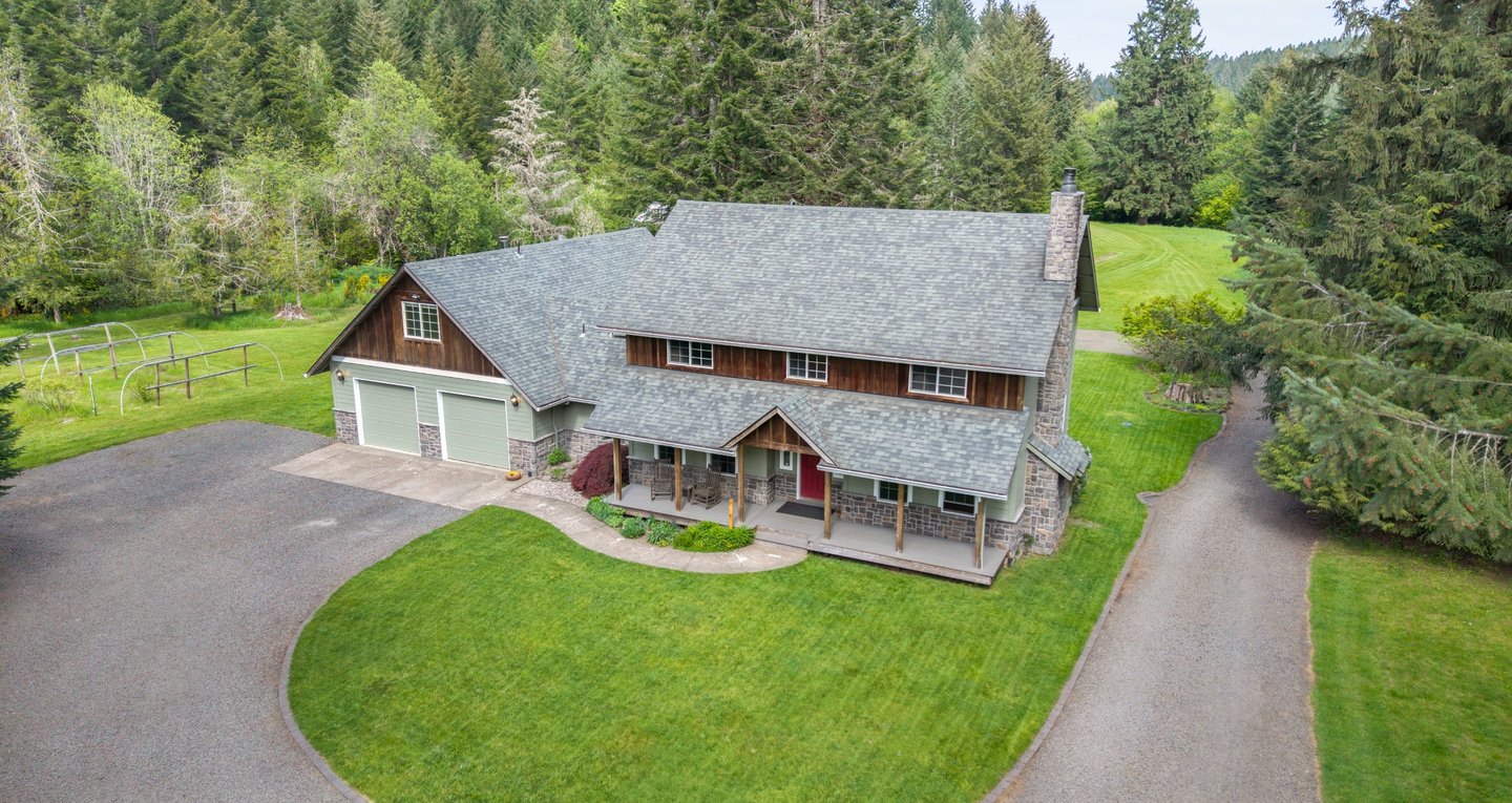 Professional Exterior Aerial - Right Elevated