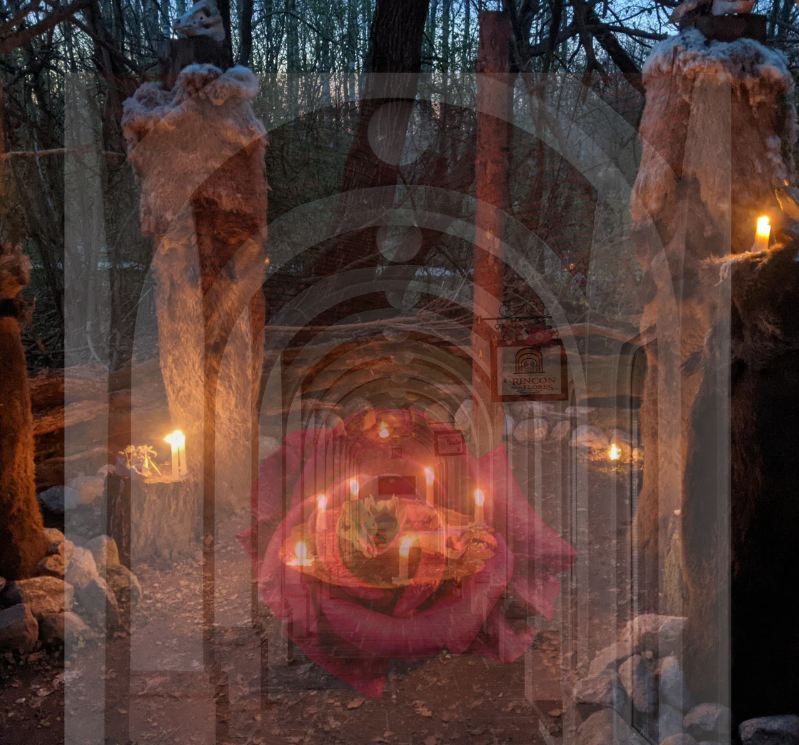 the rose temple, a ceremonial constellation for chiron's wounds