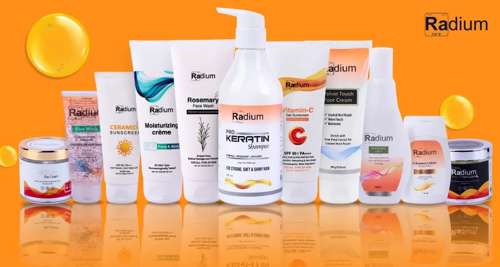 Radiumcare products for your skin