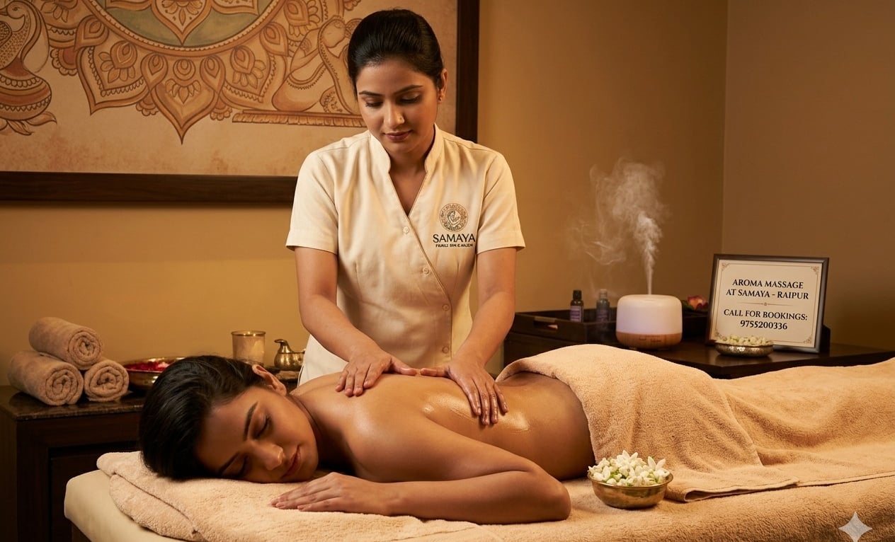 Aroma Spa Massage Raipur | Samaya Spa