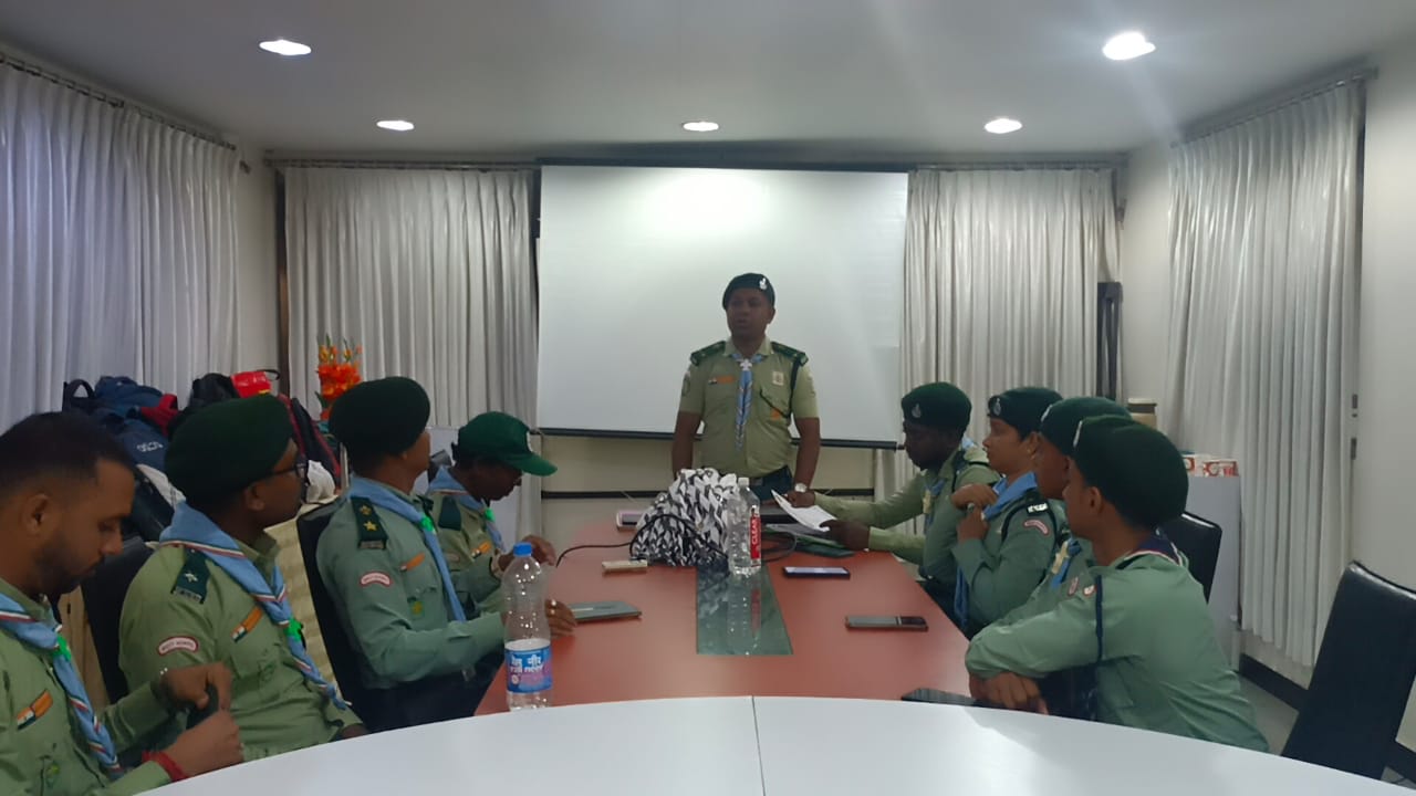 Scouts and Guides outdoor camp activities