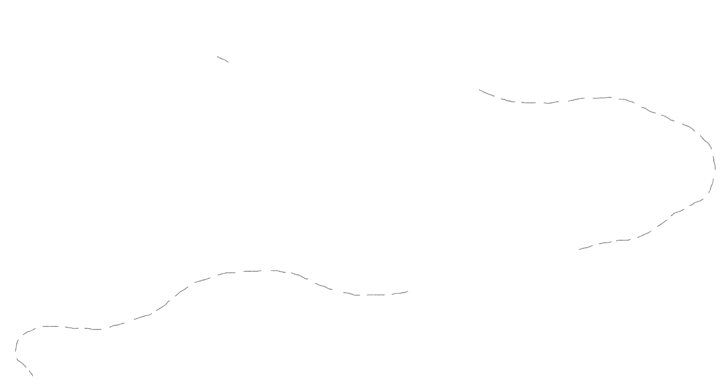 tracé chasse au trésor