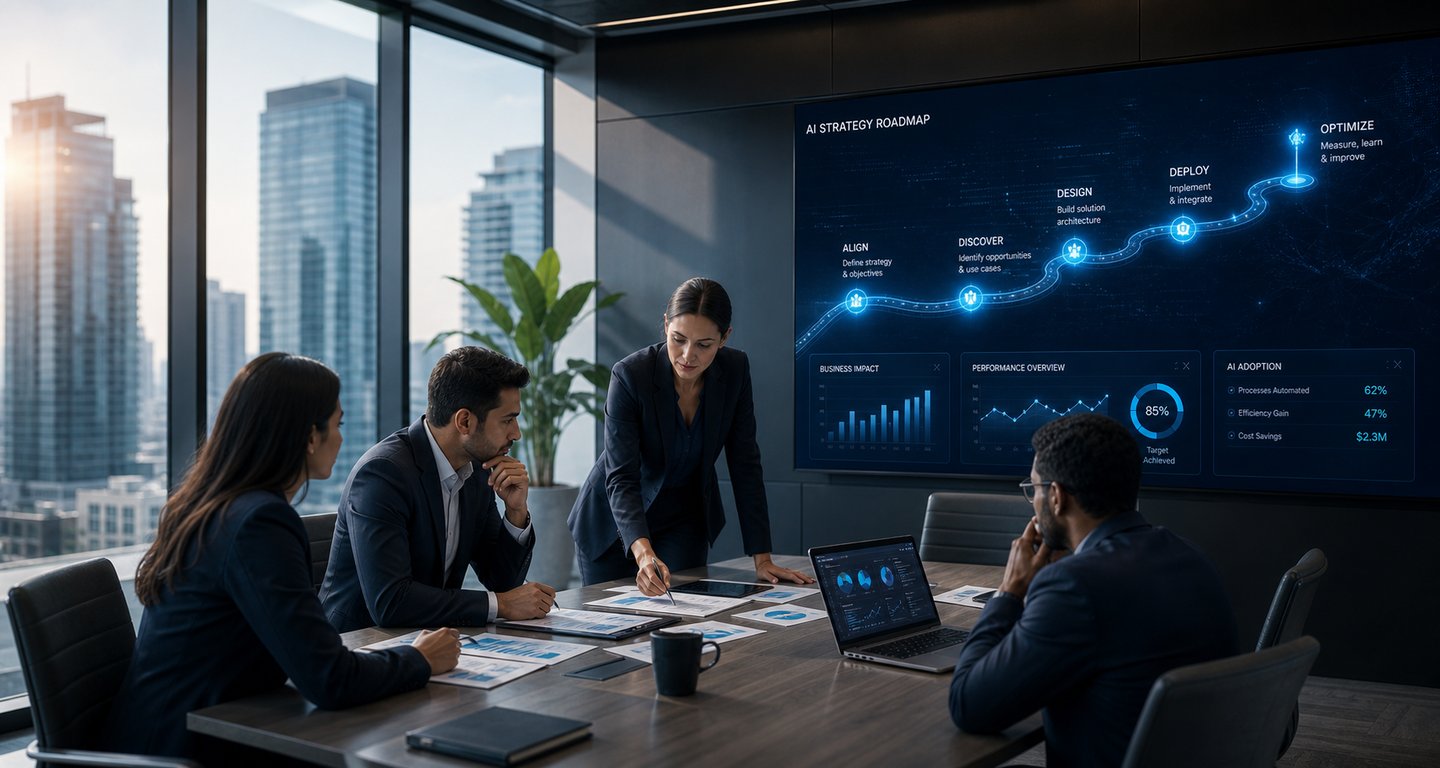 Tailored AI-driven roadmaps to align technology solutions with your business goals.