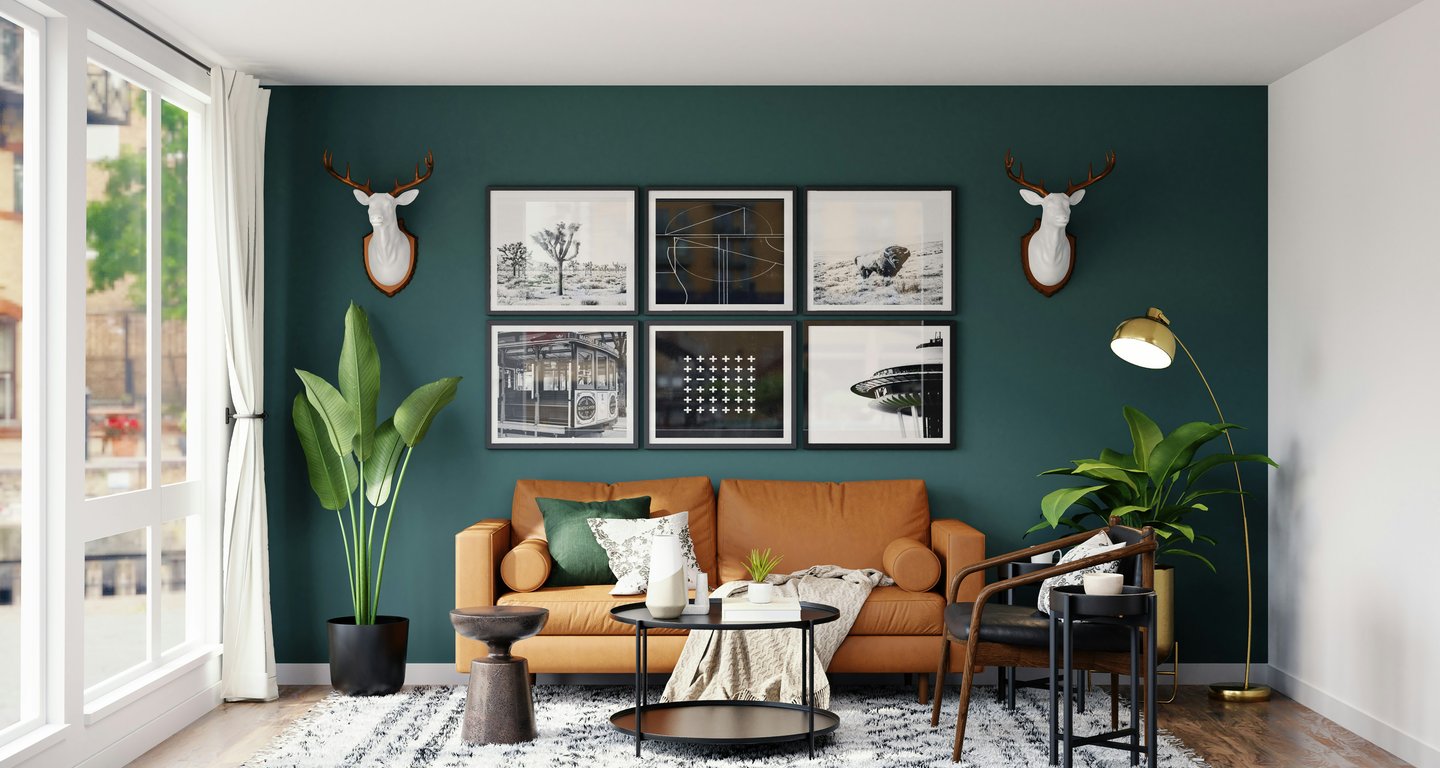 cozy life style living room